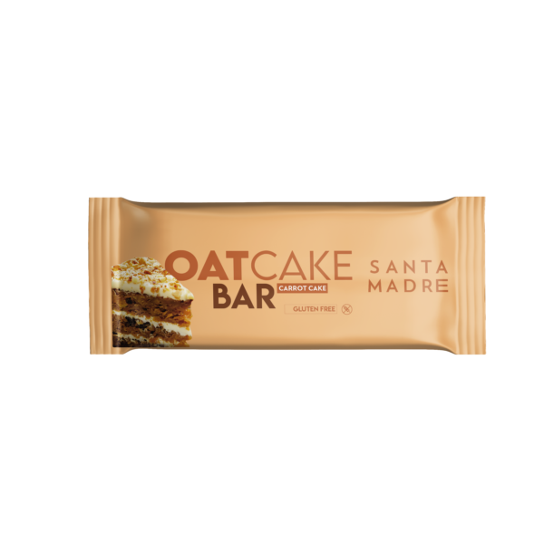 Oatcake bar carrot cake packaging